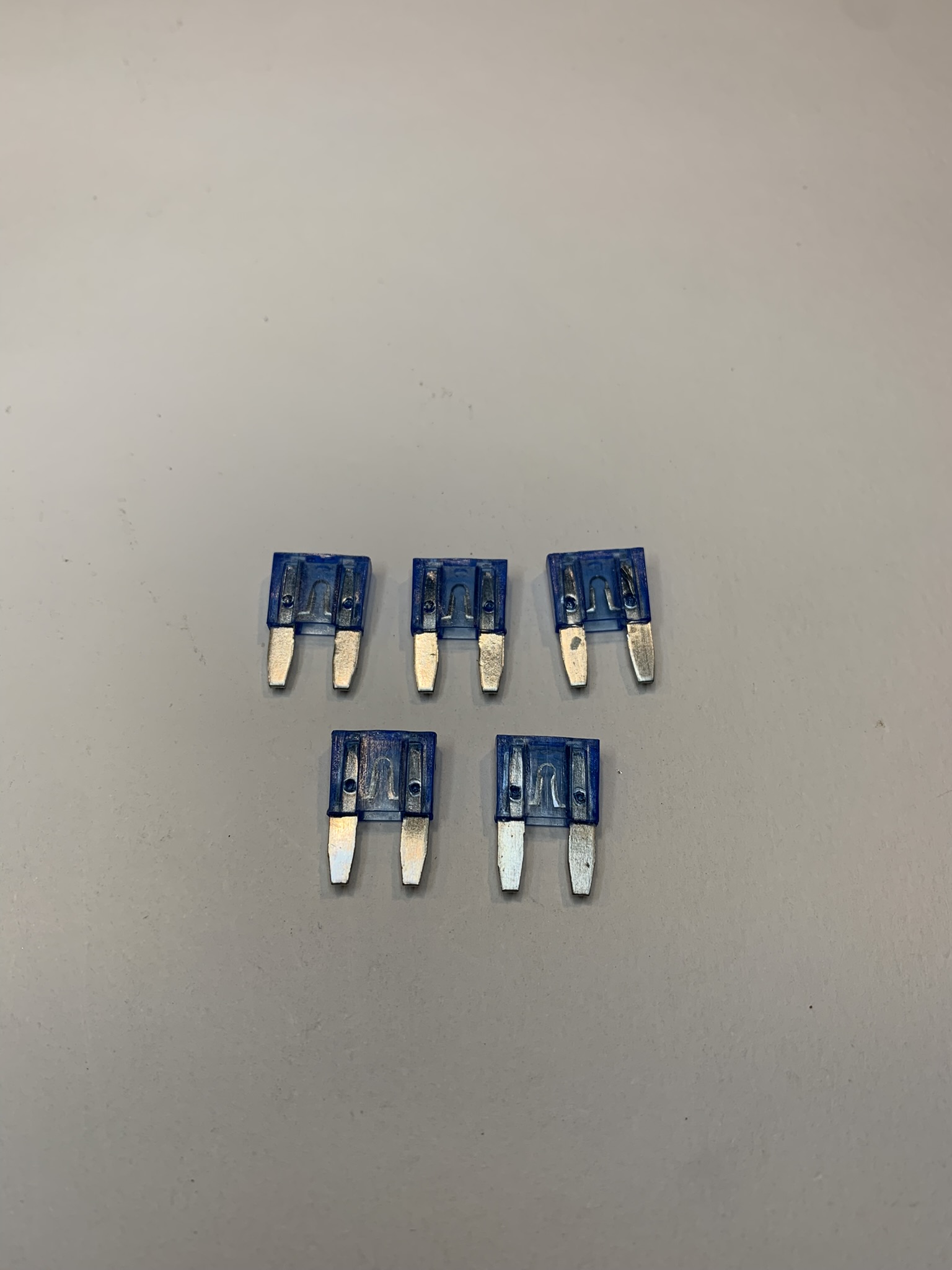 FUSIVEL LAMINA 15A MINI – AZUL