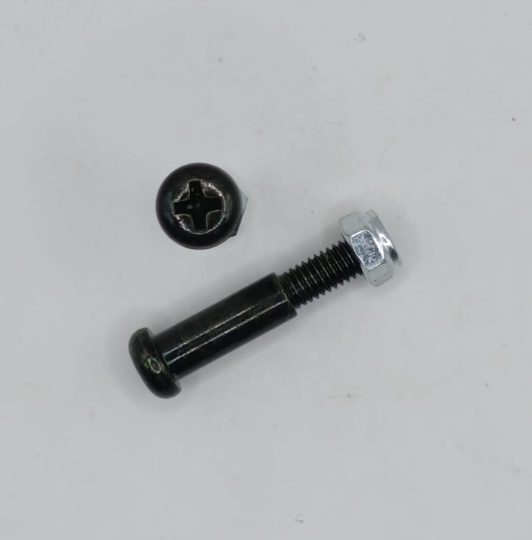 PARAFUSO DO MANETE COM PORCA BIZ 100