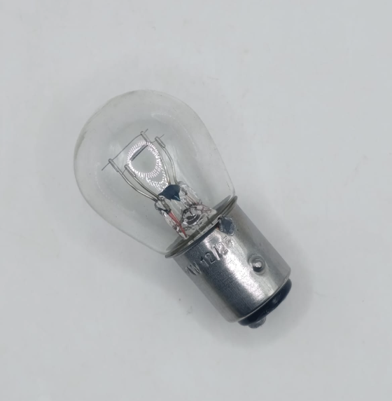 LÂMPADA DO FREIO (STOP) HALOGENA P27/7W 12V 27/7W CRISTAL – UNIVERSAL